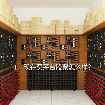 1、現(xiàn)在買(mǎi)茅臺(tái)股票怎么樣？