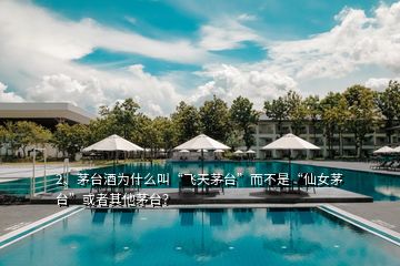 2、茅臺(tái)酒為什么叫“飛天茅臺(tái)”而不是“仙女茅臺(tái)”或者其他茅臺(tái)？