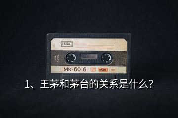 1、王茅和茅臺(tái)的關(guān)系是什么？