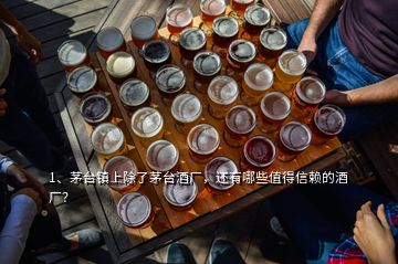 1、茅臺鎮(zhèn)上除了茅臺酒廠，還有哪些值得信賴的酒廠？