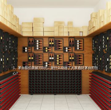 3、茅臺股價跌破700元，是什么動搖了大家看好茅臺的信心？