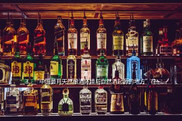 3、“中國最具天然釀酒環(huán)境與自然酒起源的地方”在哪？