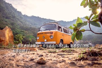 2、明天老朋友聚會，感覺醬香白酒不錯，醬香型白酒都有哪些牌子？
