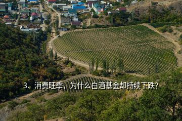 3、消費(fèi)旺季，為什么白酒基金卻持續(xù)下跌？