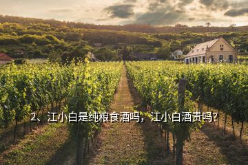 2、江小白是純糧食酒嗎，江小白酒貴嗎？