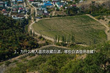 2、為什么有人喜歡收藏白酒，哪些白酒值得收藏？