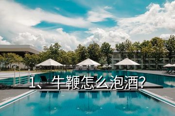 1、牛鞭怎么泡酒？