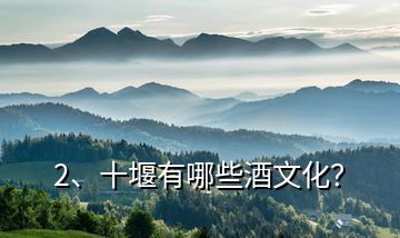 2、十堰有哪些酒文化？