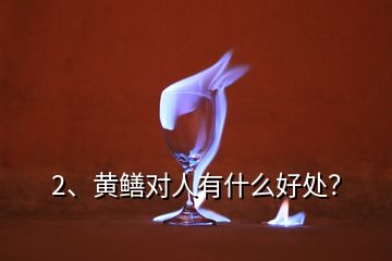 2、黃鱔對人有什么好處？