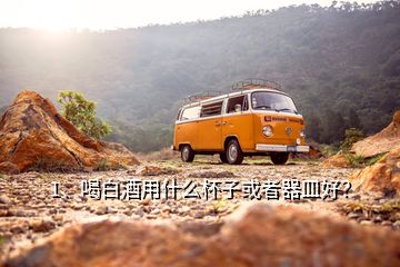 1、喝白酒用什么杯子或者器皿好？