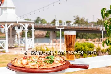 1、白酒一般都是多少度的？白酒不同度數(shù)就不一樣嗎？