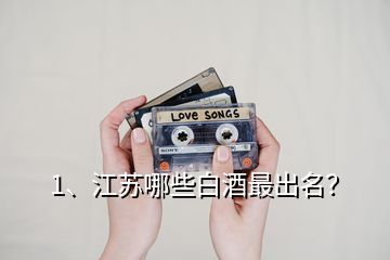 1、江蘇哪些白酒最出名？