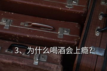 3、為什么喝酒會上癮？