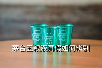茅臺(tái)五糧液真假如何辨別