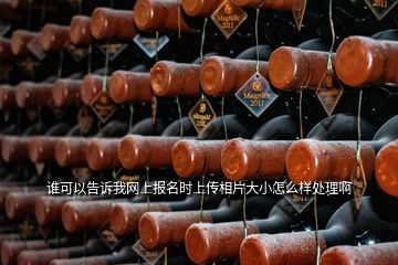 誰可以告訴我網(wǎng)上報(bào)名時(shí)上傳相片大小怎么樣處理啊