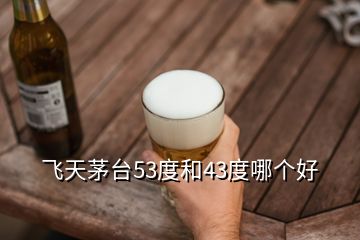 飛天茅臺53度和43度哪個好