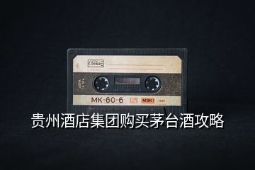 貴州酒店集團(tuán)購買茅臺(tái)酒攻略