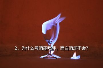 2、為什么啤酒能喝胖，而白酒卻不會？