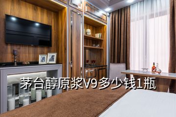 茅臺(tái)醇原漿V9多少錢(qián)1瓶