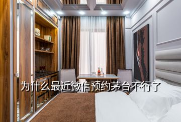 為什么最近微信預約茅臺不行了