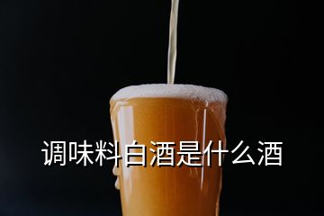 調(diào)味料白酒是什么酒