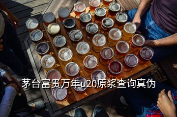 茅臺富貴萬年u20原漿查詢真?zhèn)?></p>
<h2 id=