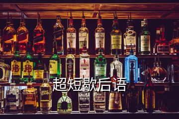 超短歇后語(yǔ)
