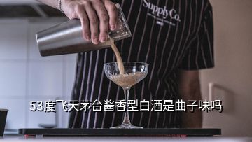 53度飛天茅臺(tái)醬香型白酒是曲子味嗎