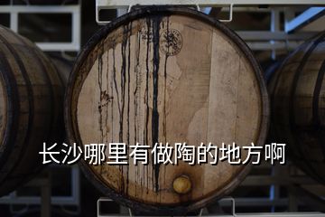 長(zhǎng)沙哪里有做陶的地方啊