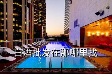 白酒批發(fā)在那哪里找