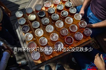 貴州茅臺(tái)這只股票怎么樣怎么沒見跌多少