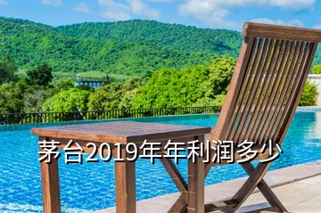 茅臺(tái)2019年年利潤(rùn)多少