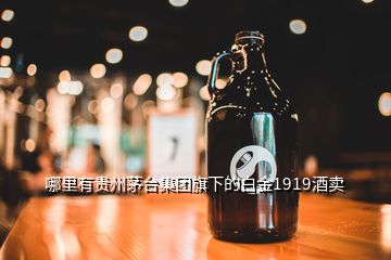 哪里有貴州茅臺(tái)集團(tuán)旗下的白金1919酒賣(mài)