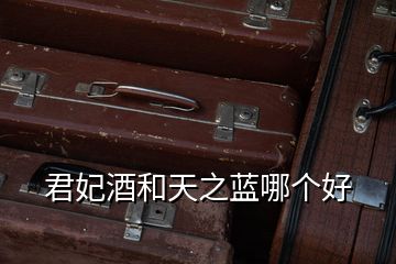 君妃酒和天之藍(lán)哪個(gè)好