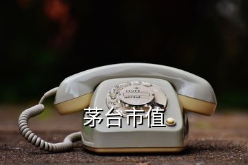 茅臺(tái)市值