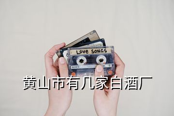 黃山市有幾家白酒廠