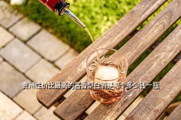 貴州性價(jià)比最高的醬香型白酒是哪個(gè)多少錢(qián)一瓶