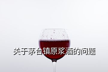 關(guān)于茅臺(tái)鎮(zhèn)原漿酒的問(wèn)題