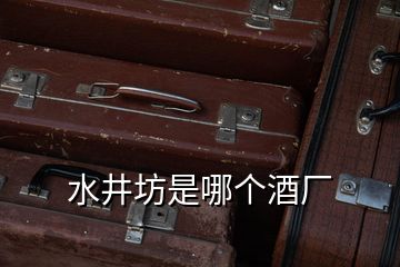 水井坊是哪個酒廠