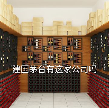 建國茅臺(tái)有這家公司嗎