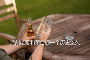 瀘州老窖和茅臺哪一個歷史悠久