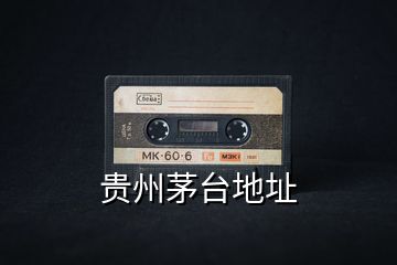 貴州茅臺地址