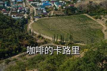 咖啡的卡路里