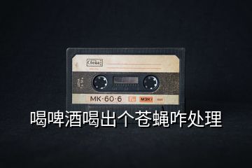 喝啤酒喝出個蒼蠅咋處理