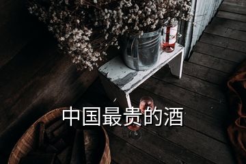 中國(guó)最貴的酒