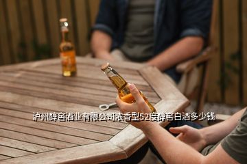瀘州醇窖酒業(yè)有限公司濃香型52度醇窖白酒多少錢(qián)