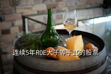 連續(xù)5年R0E大于等于15的股票
