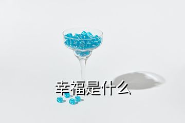 幸福是什么