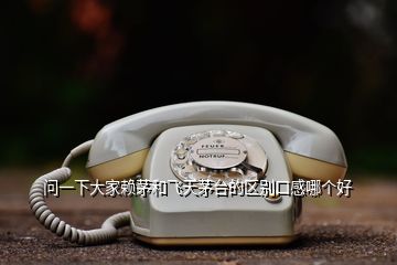 問(wèn)一下大家賴茅和飛天茅臺(tái)的區(qū)別口感哪個(gè)好