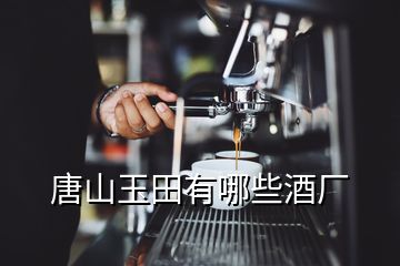 唐山玉田有哪些酒廠(chǎng)